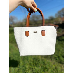 Bolso letras blanco Noco