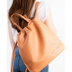 Bolso mochila peach